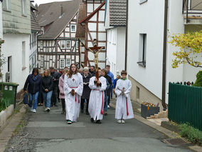 Karfreitagsliturgie und Karfreitagsprozession in Naumburg (© Karl-Franz Thiede)